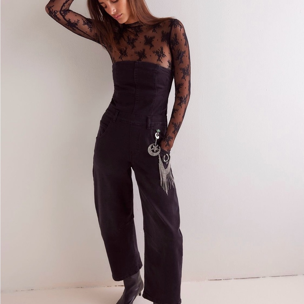 We The Free Je Suis Pret Barrel Jumpsuit